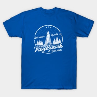 Reykjavik Iceland - Adventure Awaits! T-Shirt